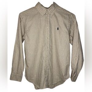 Ralph Lauren long sleeve button down-Boys Medium